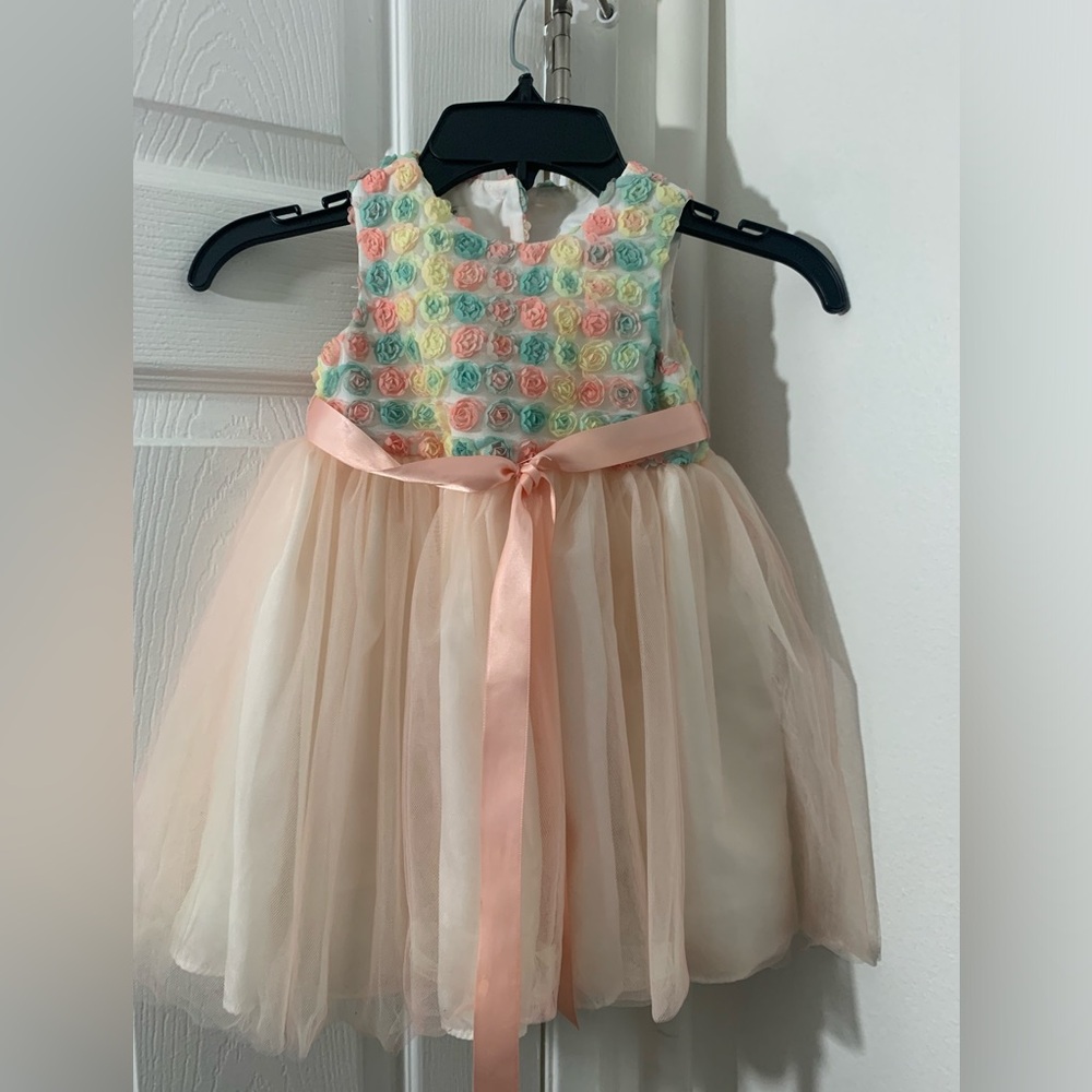 Pippa & Julie baby girl dress sz 12M